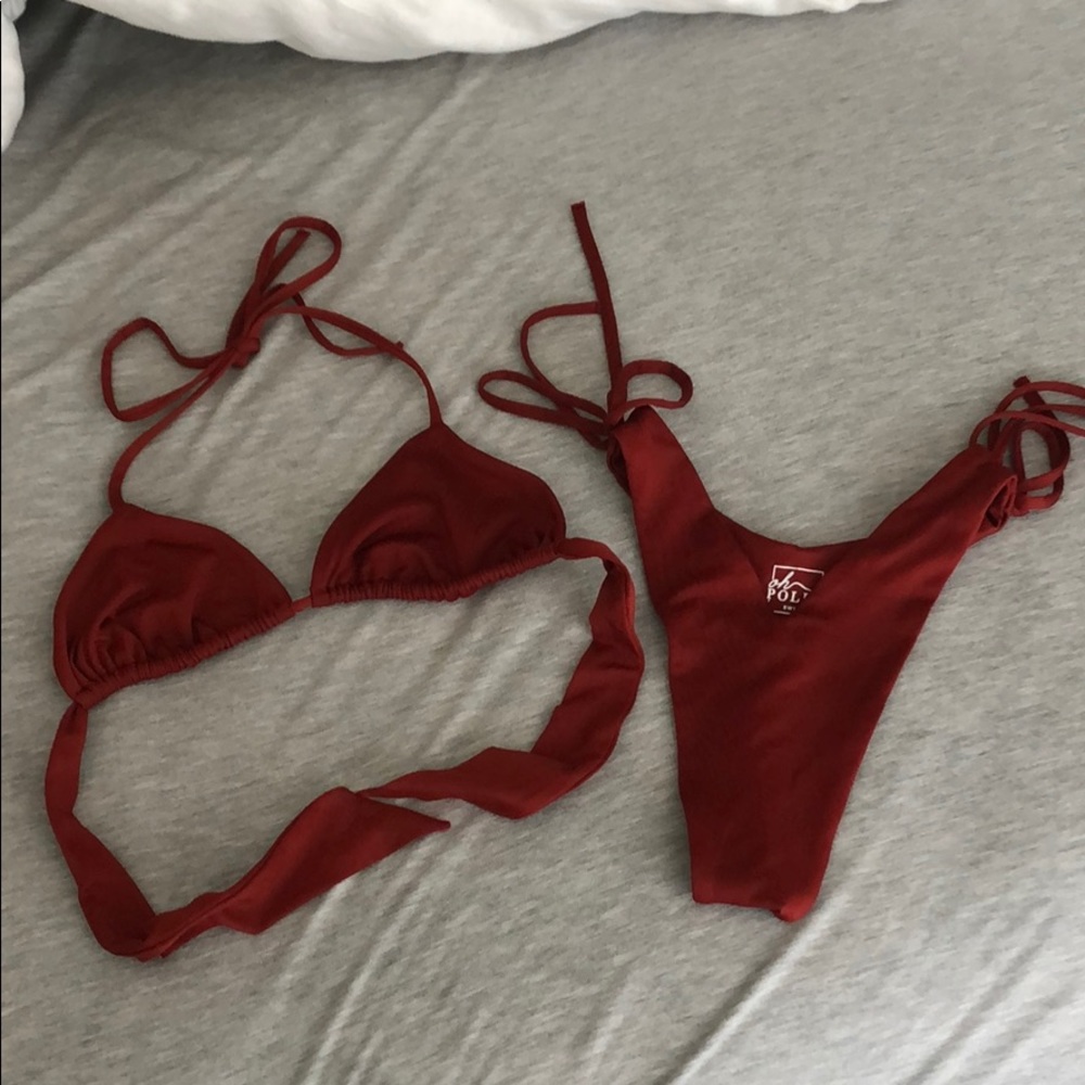 Oh Polly bikini in the color rust size XS
